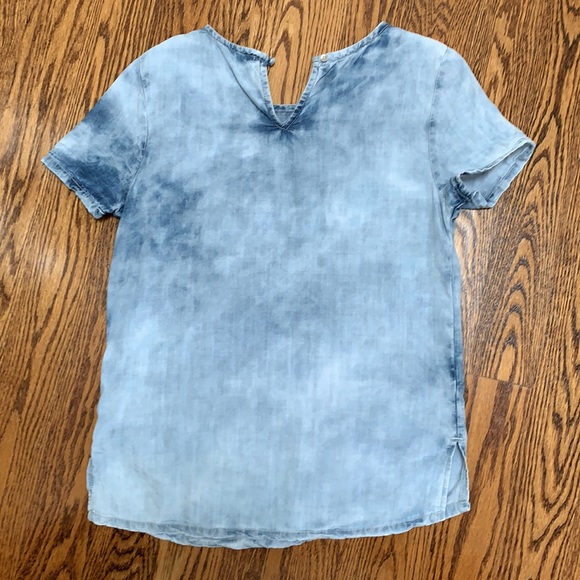Garage Soft Denim Wash Pocket T - Picture 3 of 6